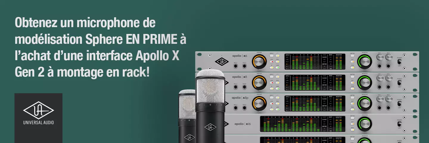 Universal Audio vous en offre plus pour votre argent